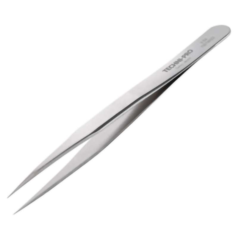 High Precision Tweezers, Style 0, Anti-Acid/Anti-Mag, SS, Fine, 4.7"